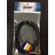 Ibanez ICL30 cable 3m jack recto -jack codo