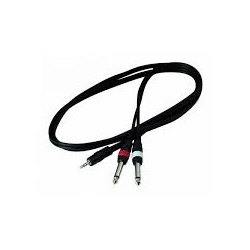 RockCable RCL20911D4 1,5m Jack mono - mini Jack estéreo