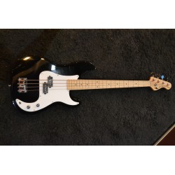 Blackhawk BHB1B Bajo Diapasón Arce Tipo Bajo Precision Negro