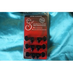 Grover 102-18BC Clavijero 3+3 Negro