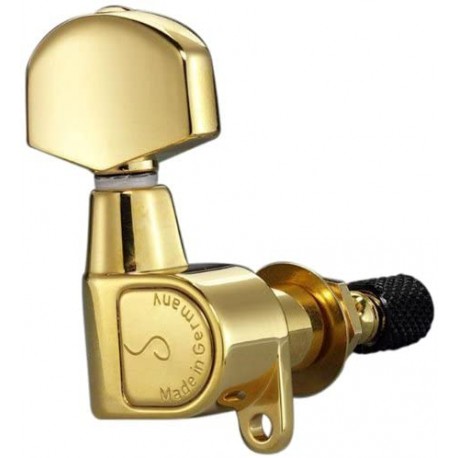 Schaller M6 Locking Topmount 3+3 Negro 71502