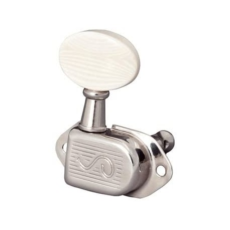 Schaller M6 Locking Topmount 3+3 Negro 71502