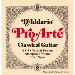 Juego Cuerdas Guitarra Española D'ADDARIO EJ-45 Normal