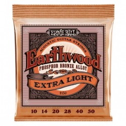 ERNIE BALL 2150 EARTHWOOD 92/8 PHOSPHOR BZ. XLIGHT 10-50
