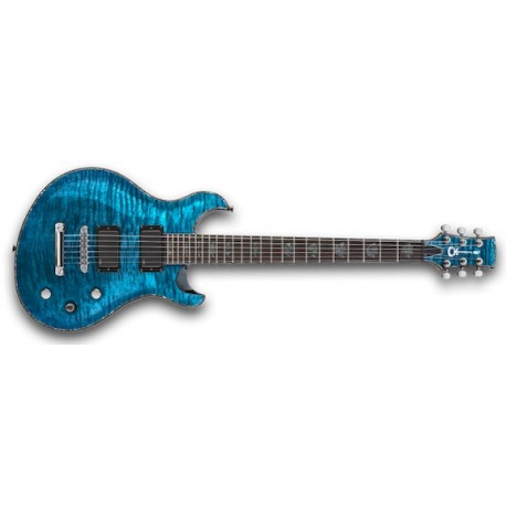 Charvel DC-1 ST Trans Blue Smear
