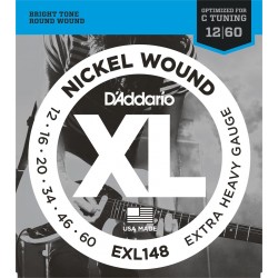 DADDARIO EXL148 Nickel Wound, Extra-Heavy [12-60]