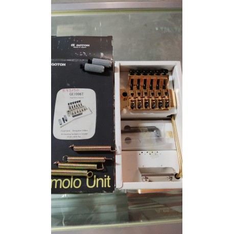 Gotoh GEB201G Puente Cordal Bajo Plano Dorado