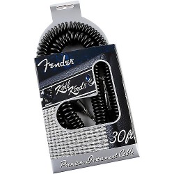 Fender Koilkord 30" Cable para Instrumento, negro 9 m.