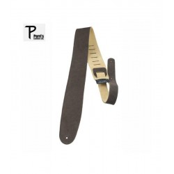 CORREA GUITARRA SUEDE BROWN 2.5" PERRI´S
