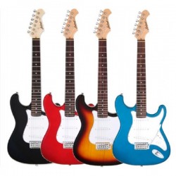 GUITARRA ARIA STRATOCASTER STG-MINI AZUL