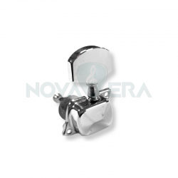 CLAVIJA DE AFINACIÓN CROMADA PARA GUITARRA ACÚSTICA (IZQUIERDA)