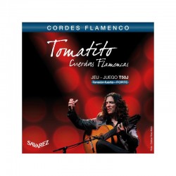 CUERDAS GUITARRA CLÁSICA FLAMENCA SAVAREZ TOMATITO T50J TENSIÓN FUERTE