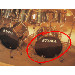 BOMBO TAMA ROCKSTAR RDB22D VTR VINTAGE RED