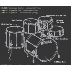 Tama Bateria Superstar SK52S-BBM