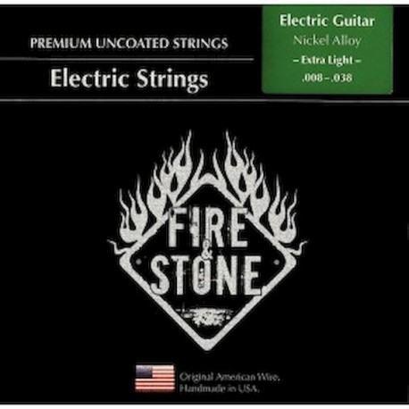 Fire&Stone Eléctrica Nickel Alloy Extra Light 8-38