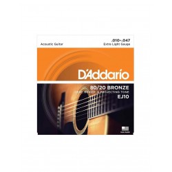 Daddario EJ10 Bronze Extra Light
