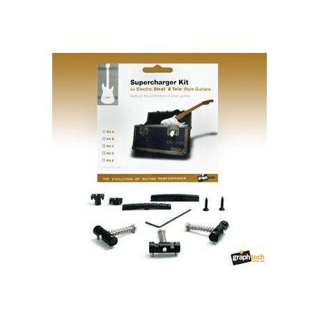 Graph Tech Supercharger Kit | Vintage 3-Barrel Tele PX-8163-00