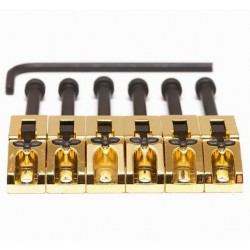 Graph Tech PG-0080-G6 String Saver Classics Floyd Rose-Style Saddles - 6-String