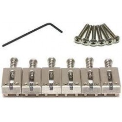 Graph Tech STRING SAVER CLASSICS SADDLES SET STRAT & TELE STYLE 2 1/16" STRING SPACING (MODEL PG-8000-00 SELECT FINISH)