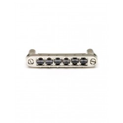 Graph Tech RESOMAX NV2 6MM TUNE-O-MATIC BRIDGE W/ STRING SAVER SADDLES (SELECT FINISH) (PS-8863CO))