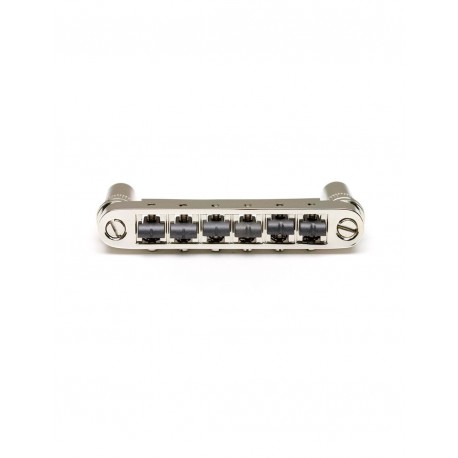 Graph Tech RESOMAX NV2 6MM TUNE-O-MATIC BRIDGE W/ STRING SAVER SADDLES (SELECT FINISH) (PS-8863CO))