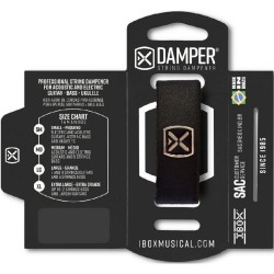 Amortiguador De Cuerdas Ibox Damper Medium Negro DTMD20