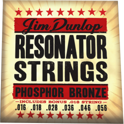 Jim Dunlop Resonator Strings Phosphor Bronze 016-056