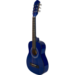 ROCÍO C7 (1/2) GUITARRA CLÁSICA TAMAÑO CADETE 90 CMS AZUL