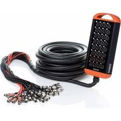 Bespeco XTRA2408L30S Stage Box 24 Xlr F/8 Xlr M, 30 m