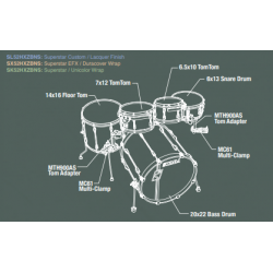 Tama Batería SX52HXZBN SLQM