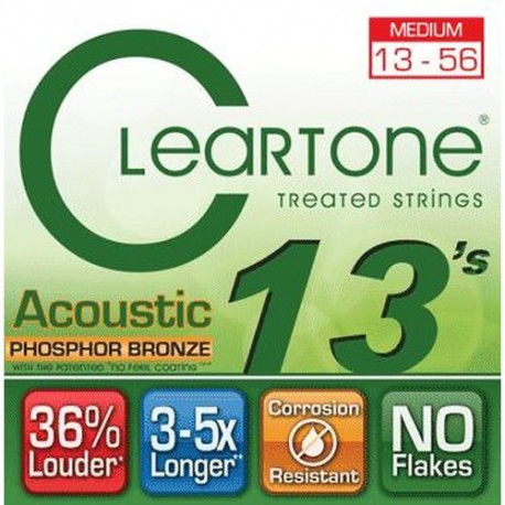 Cleartone 7413 Phosphor Bronze 013/056 para Guitarra Acustica
