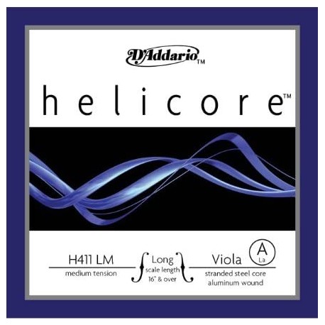 D´Addario (Helicore H 411) (Aluminio) 1ª Medium Viola 4/4 A (La)
