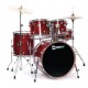 Batería Premier Olympic Rock Lacado 22" Rojo