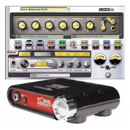 Line 6 GearBox Plug-In Silver Bundle