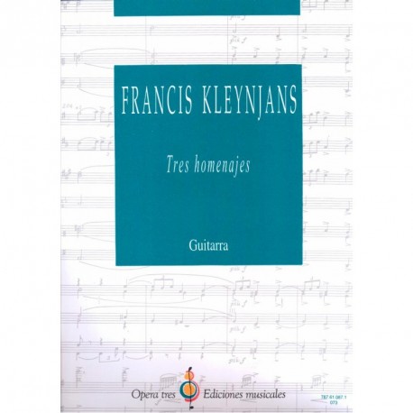 Tres Homenajes - Guitarra