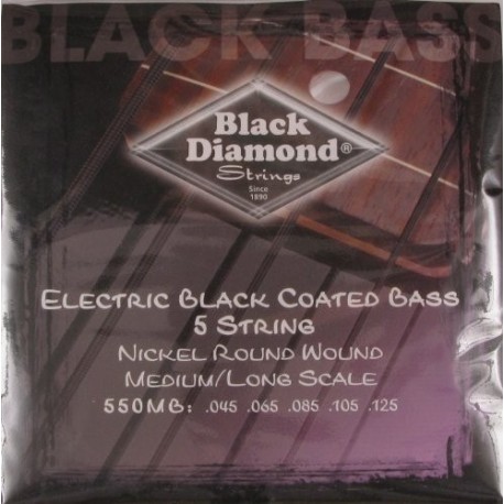 Juego Cuerda Bajo Black Diamond N550MB