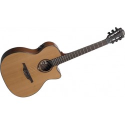 GUITARRA CLASICA ELECTRO-ACUSTICA LAG AUDITORIUM CUTAWAY