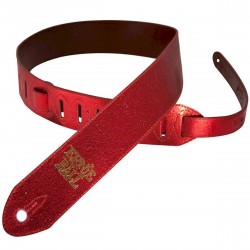 CORREA GUITARRA/BAJO PIEL RED FOIL - ROJA