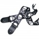CORREA GUITARRA SKULL 2" POLYESTER PERRI´S