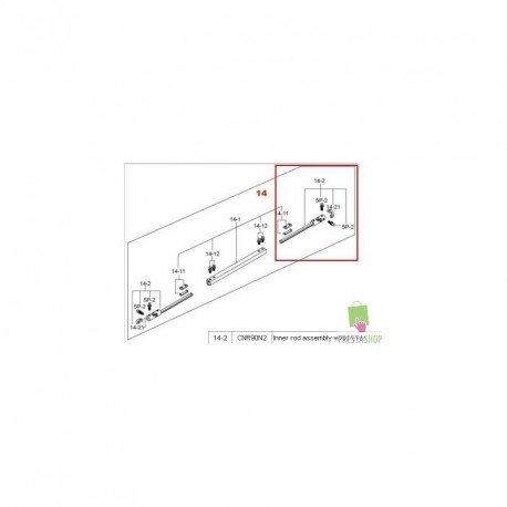 Barra Interior Pedal CNR90N-2