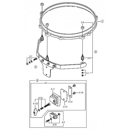 Sistema Timbal Aerio TAMA MCM10