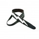 CORREA GUITARRA LIGHTNING BOLT 2.5" PIEL PERRI´S