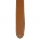 CORREA GUITARRA DOBLE COSTURA MARRON 2.5" PERRI´S