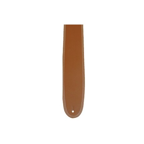 CORREA GUITARRA DOBLE COSTURA MARRON 2.5" PERRI´S