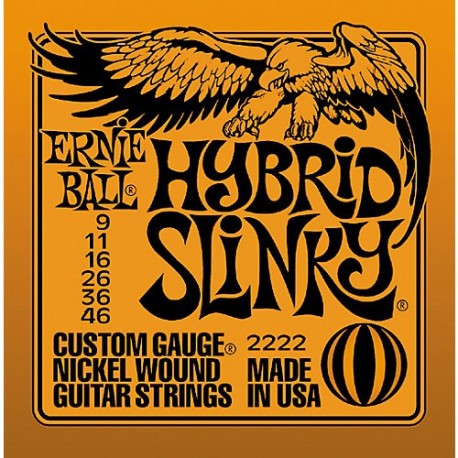 Ernie Ball eb-2222 Hybird Slinky