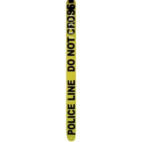 CORREA GUITARRA POLICE LINE DO NOT CROSS 2.5" PERRI´S