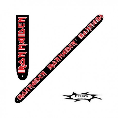 CORREA GUITARRA IRON MAIDEN 2.5" IMAGEN ALTA RESOLUCION PERRI´S
