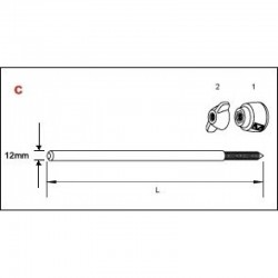 Pata Bombo Tama MSPIPT (X2)