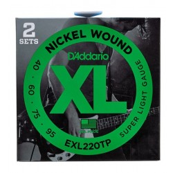D'Addario EXL220TP set de 2 unidades