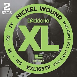 D'Addario EXL165TP Set de 2 Jgo.